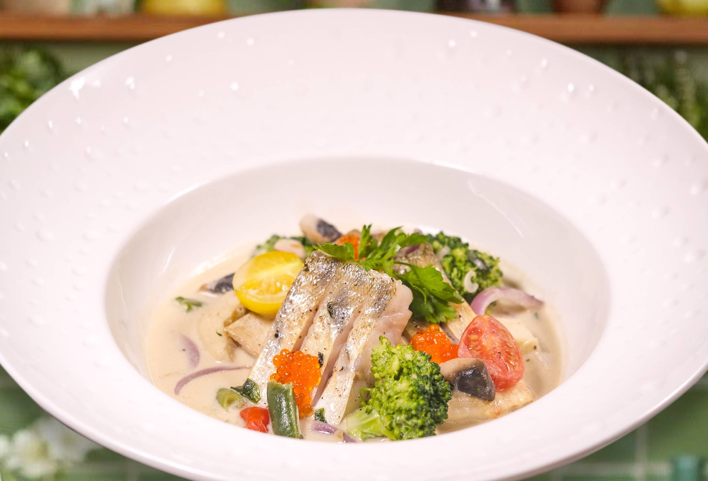 Судак в сливочном соусе