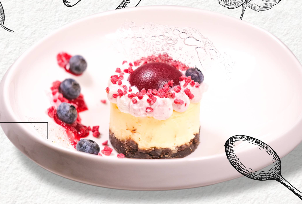 Ягодный чизкейк