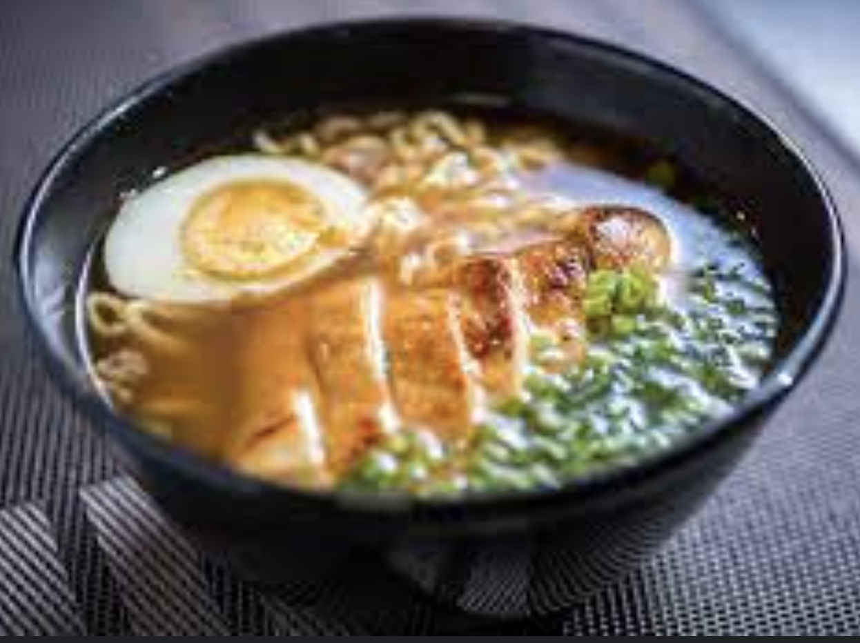 Рамен c курицей