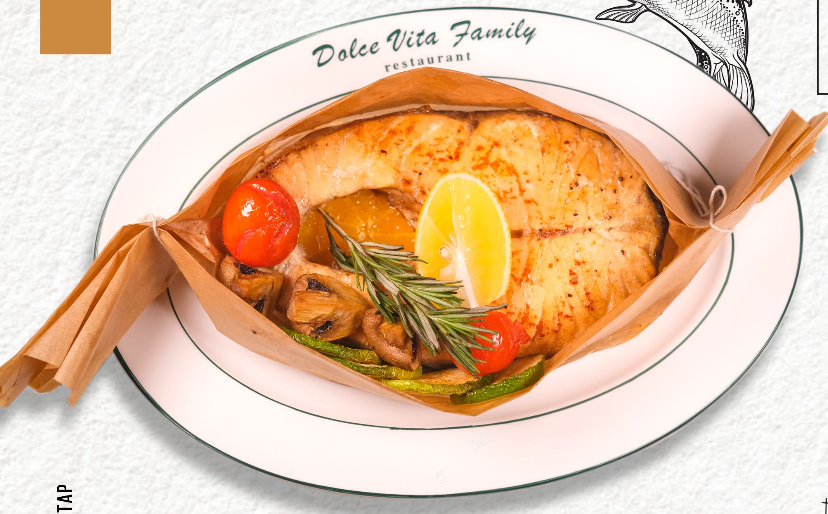 Стейк из семги