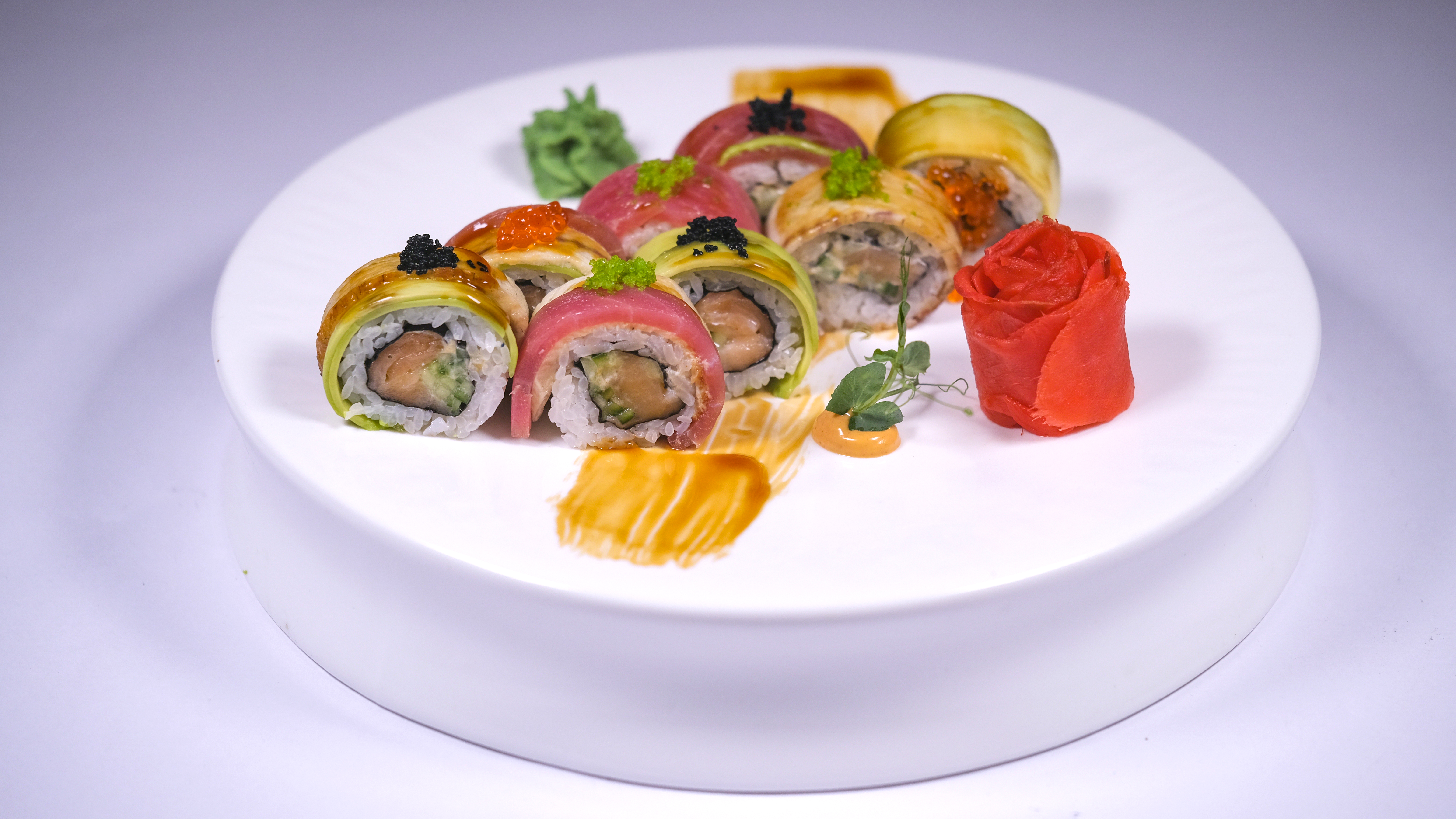 Красочные роллы